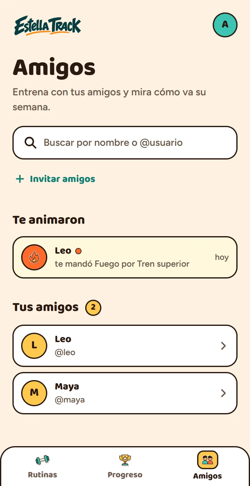 Comparte tus logros.